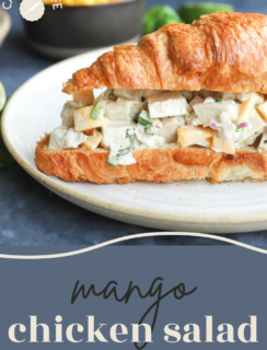 Mango Chicken Salad Pinterest Picture