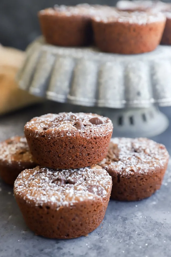 chocolate treats on stand image