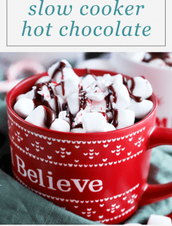 Slow Cooker Hot Chocolate Pinterest Image