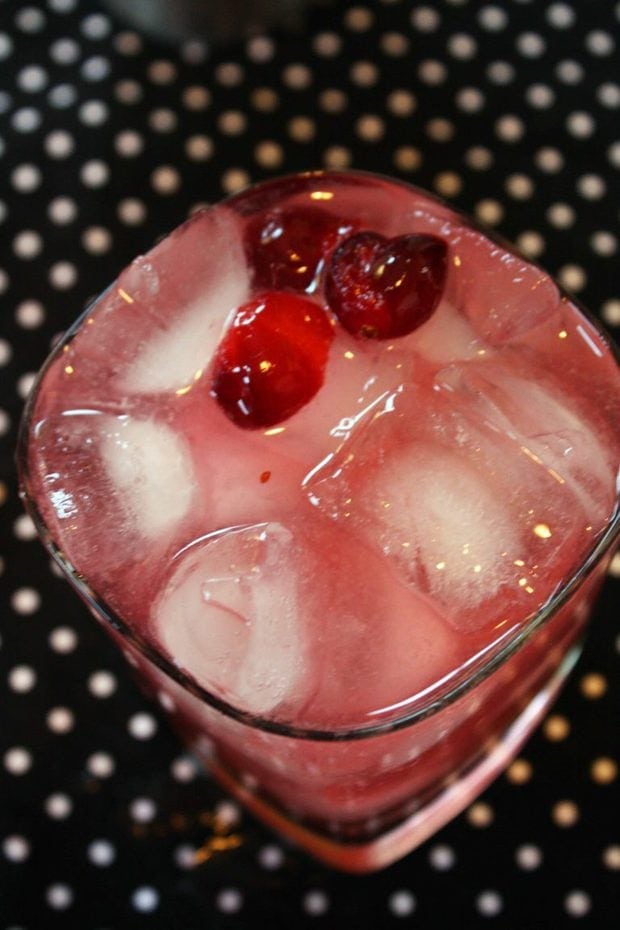 Cranberry Ginger Fizz