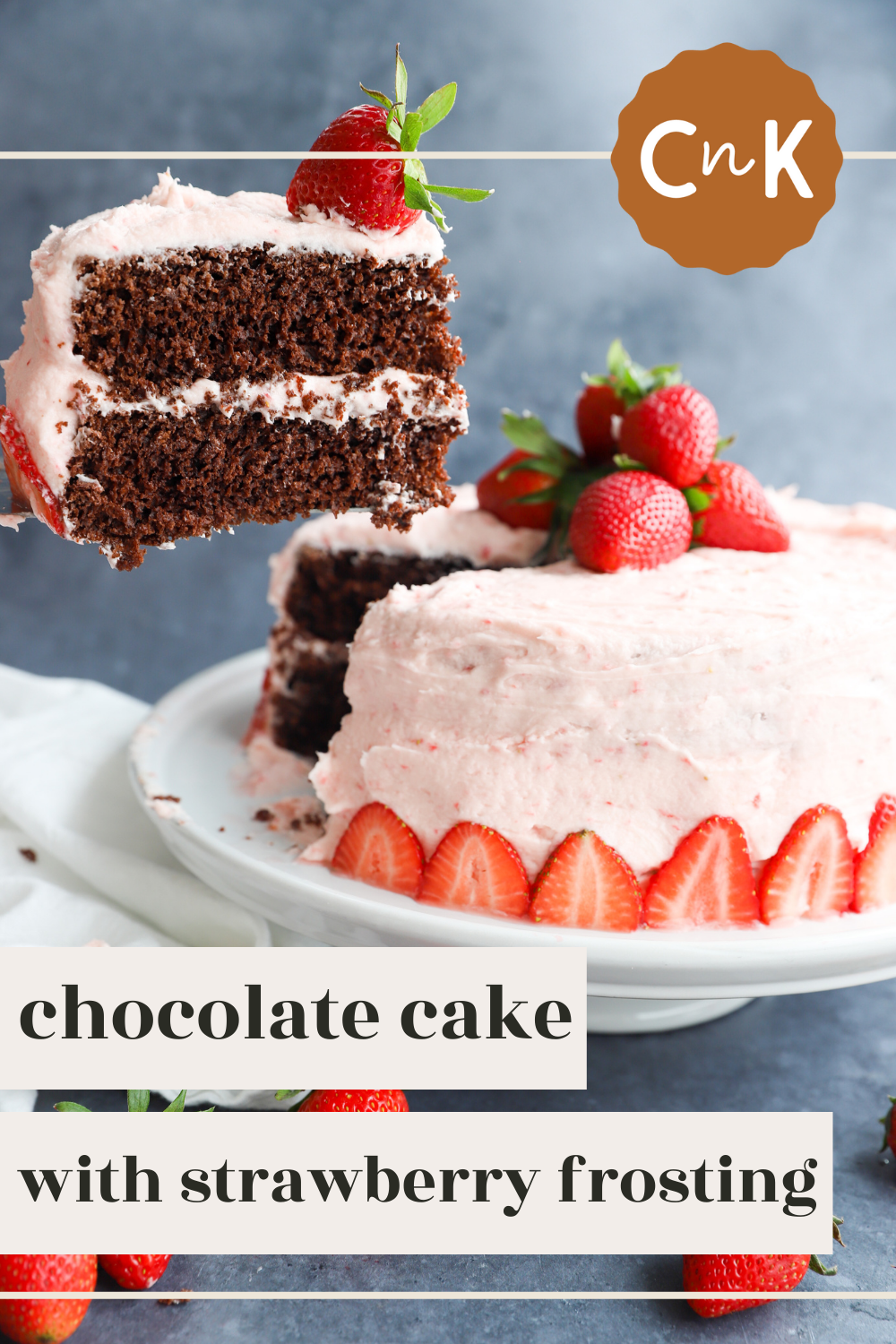 Chocolate Strawberry Cake Pinterest Picture
