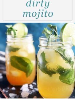 Dirty Mojito Pinterest image