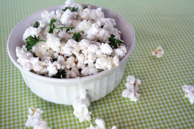 Truffle Parmesan Popcorn