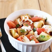 Heirloom Tomato & Stracciatella Salad