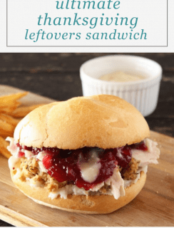The Ultimate Thanksgiving Leftovers Sandwich Pinterest Image