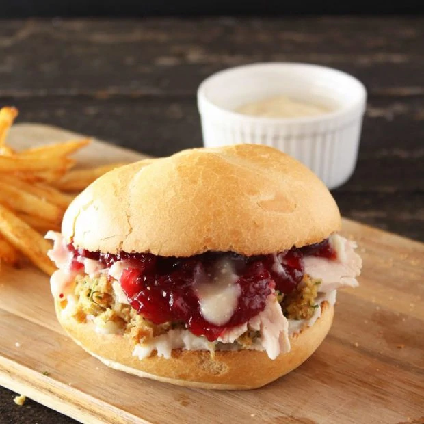 The Ultimate Thanksgiving Leftovers Sandwich