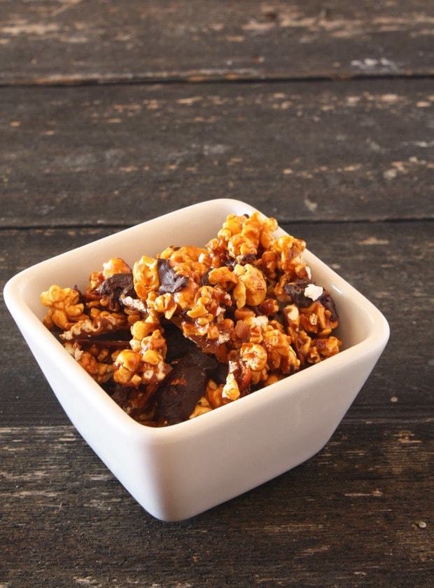 Bacon Chocolate Caramel Corn