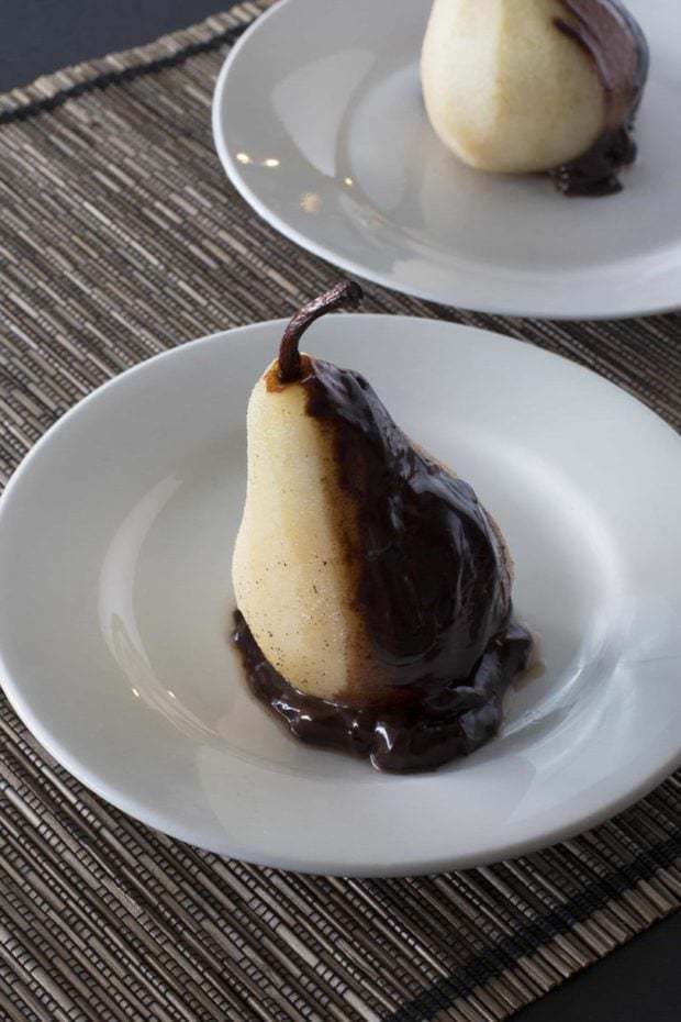 Vanilla Poached Pears