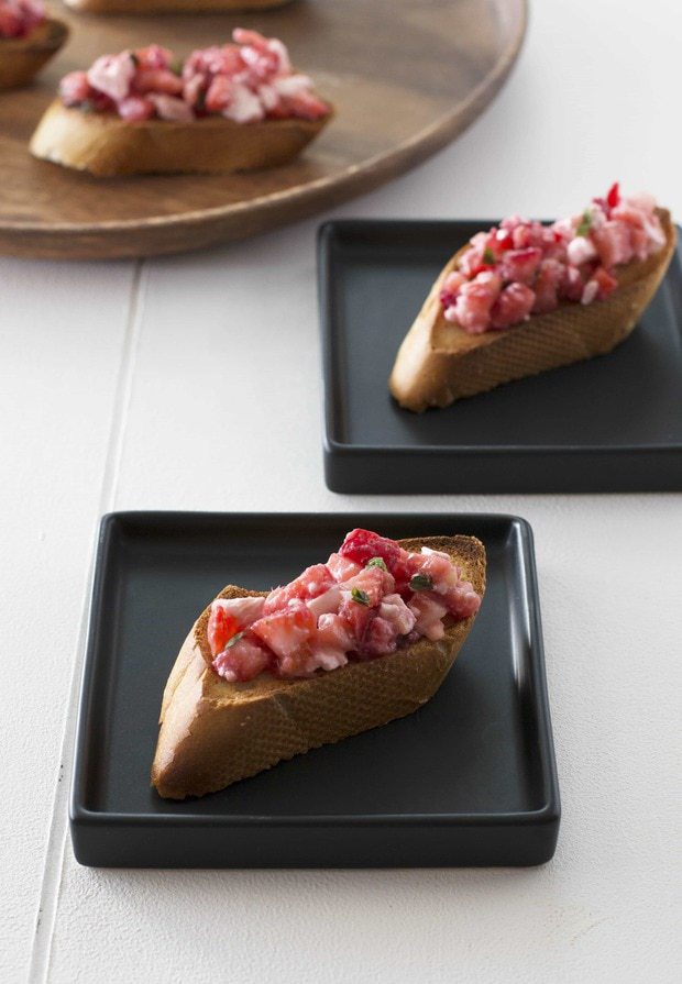 Strawberry & Feta Salsa