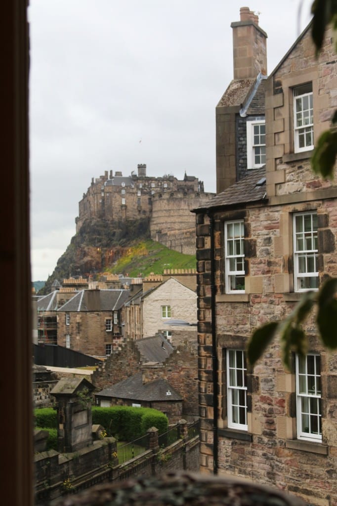 View of Edinburgh Castle 