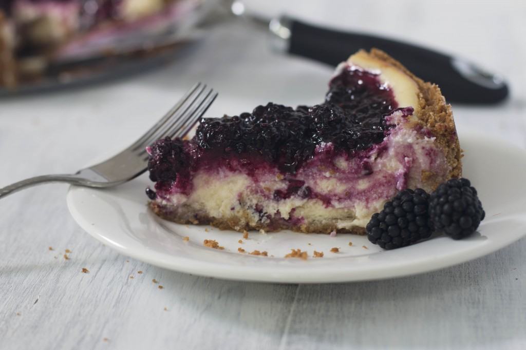 Blackberry Goat Cheesecake_2