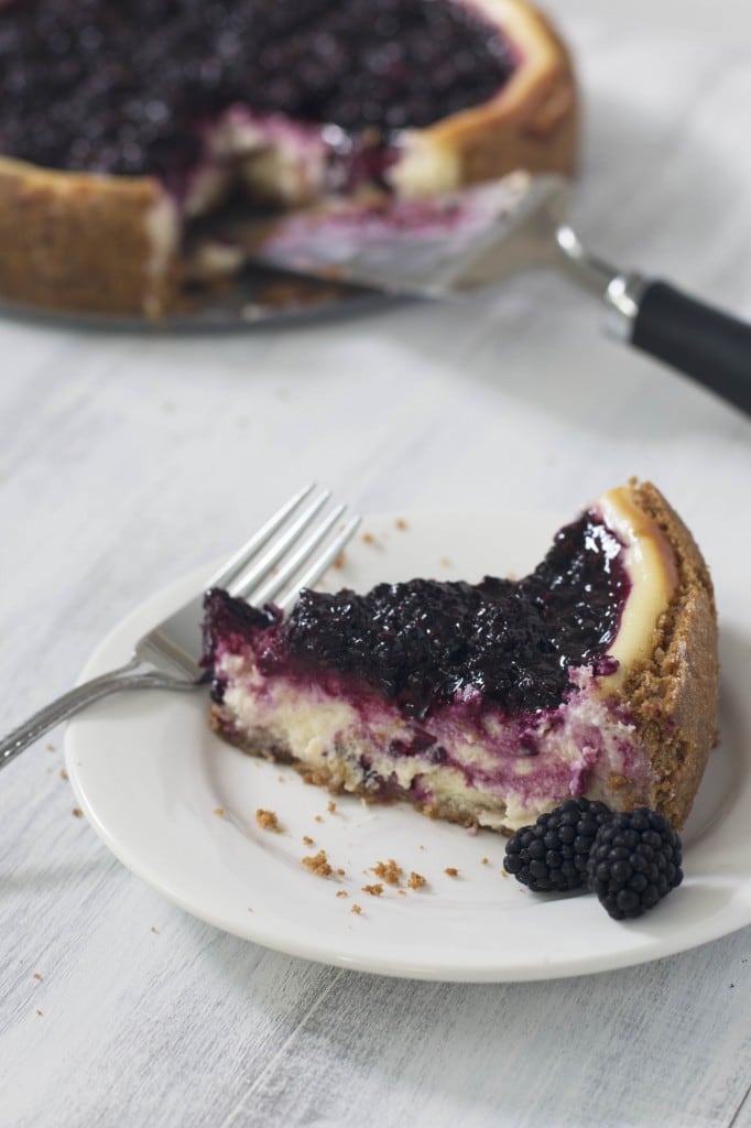 Blackberry Goat Cheesecake_4