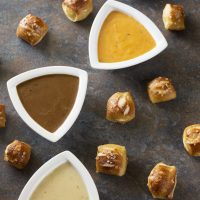 Oktoberfest Trio of Beer Cheese Dips
