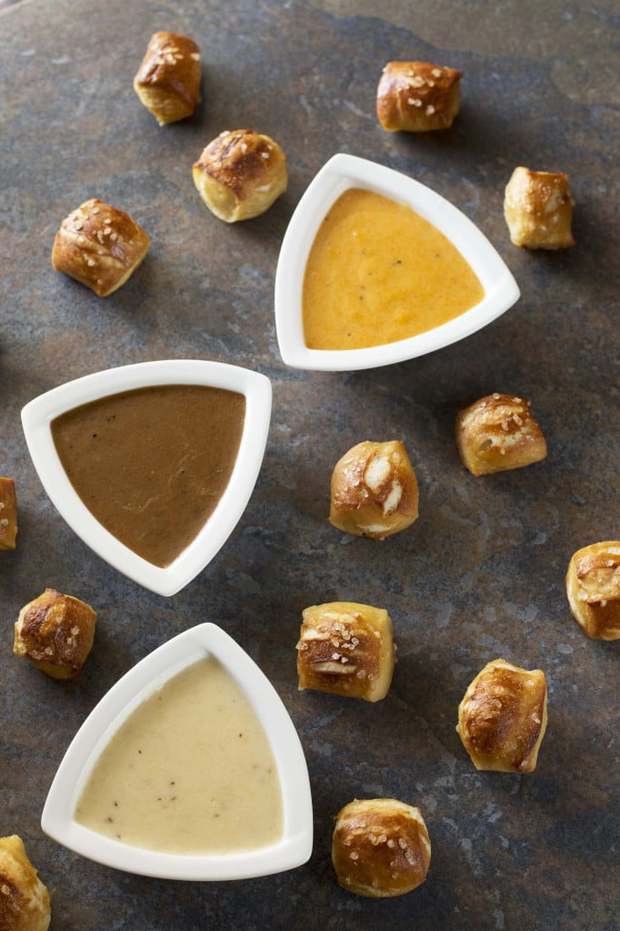 Pretzel Bites & Beer Dips 4