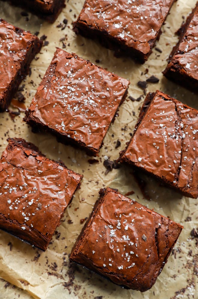 Image of triple chocolate brownies