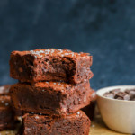 stack of baked goodies on parchment paper