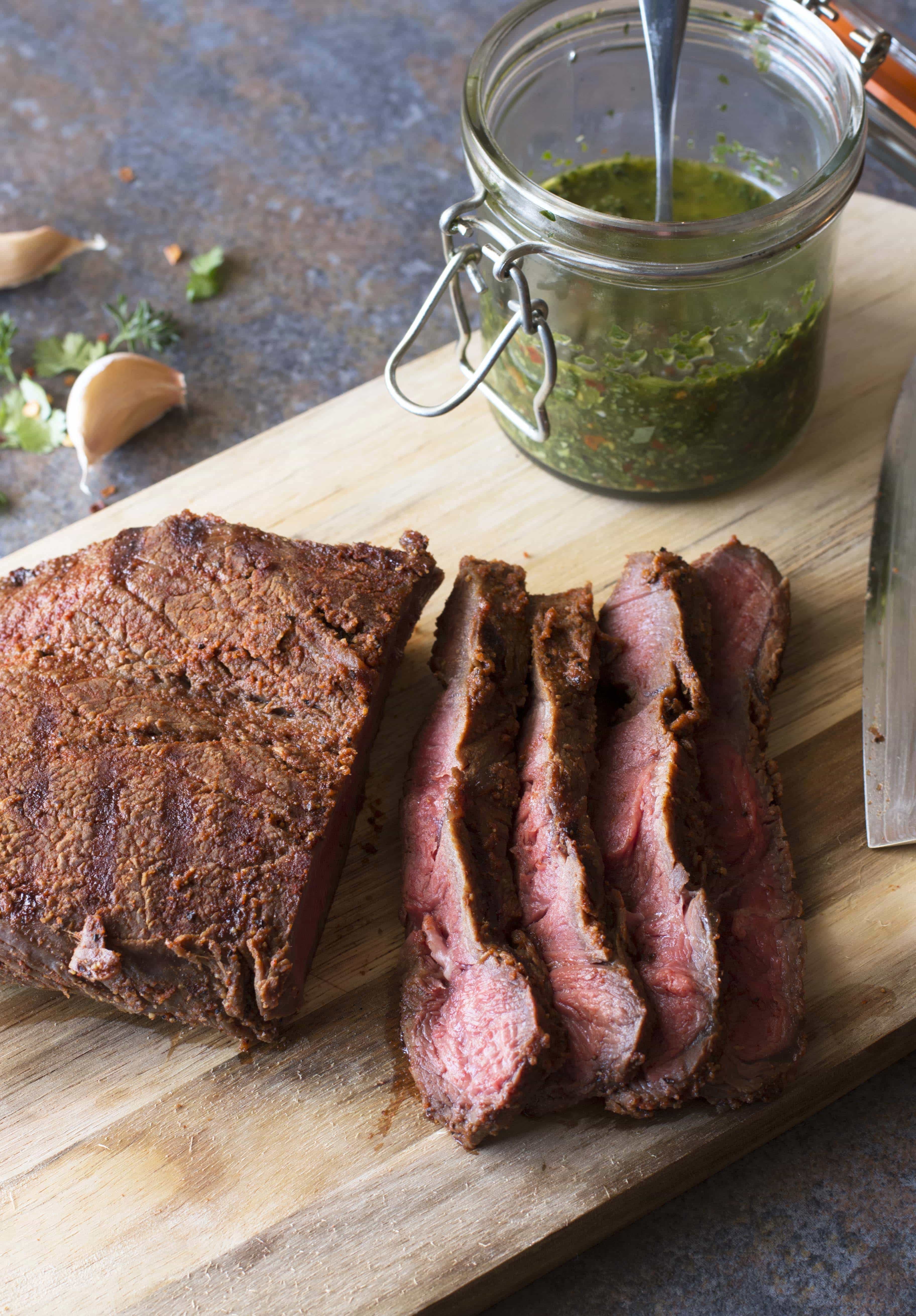 Spice-rubbed Grilled Flank Steak Recipe