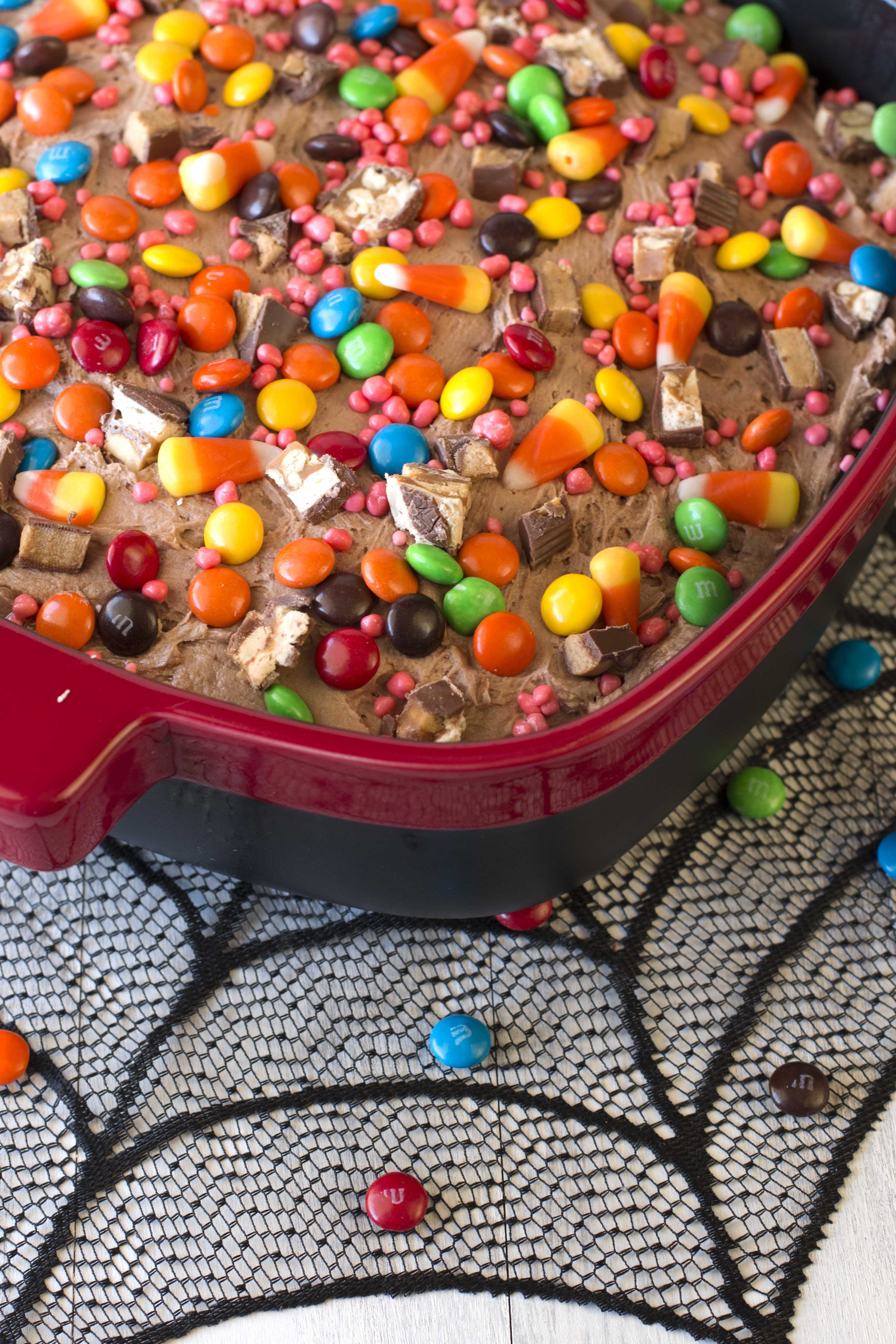 Leftover Halloween Candy Cake with KitchenAid® Streamline Ceramic ...