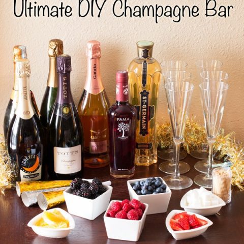 Ultimate DIY Champagne Bar