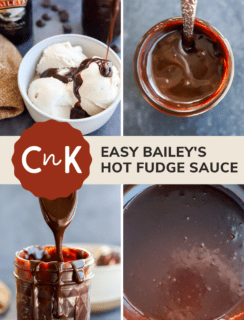 Baileys hot fudge sauce pin picture