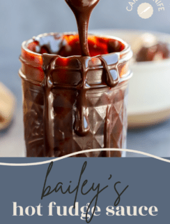 Baileys hot fudge sauce pin photo