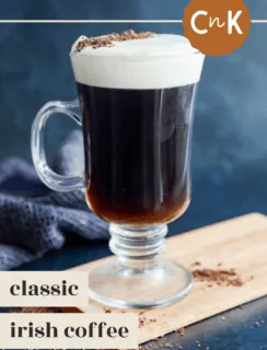 Irish coffee pinterest image