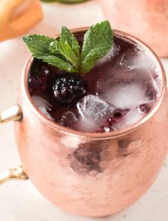 Blackberry Moscow Mule | cakenknife.com