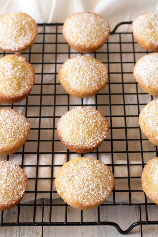 Orange Madeleine Mini Muffins | cakenknife.com