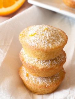 Orange Madeleine Mini Muffins | cakenknife.com