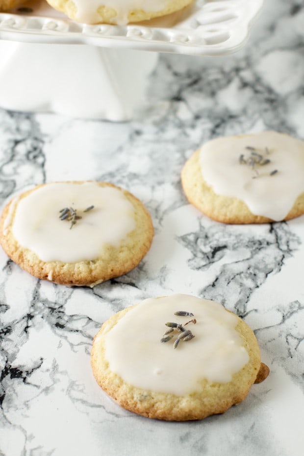 Grandma's Lavender Cookies | cakenknife.com