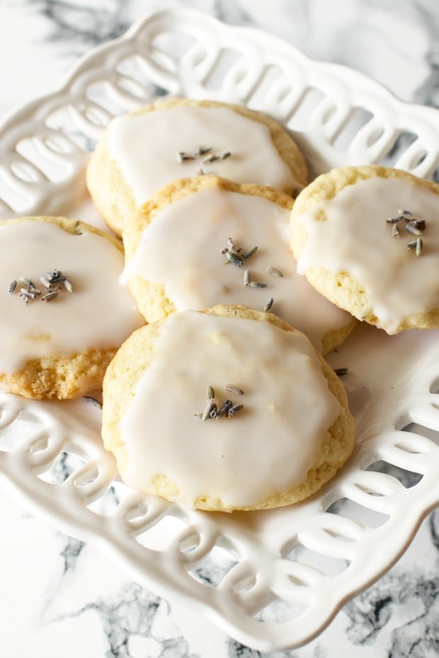 Grandma's Lavender Cookies | cakenknife.com