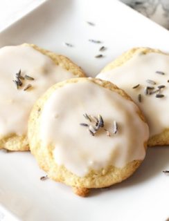 Grandma's Lavender Cookies | cakenknife.com