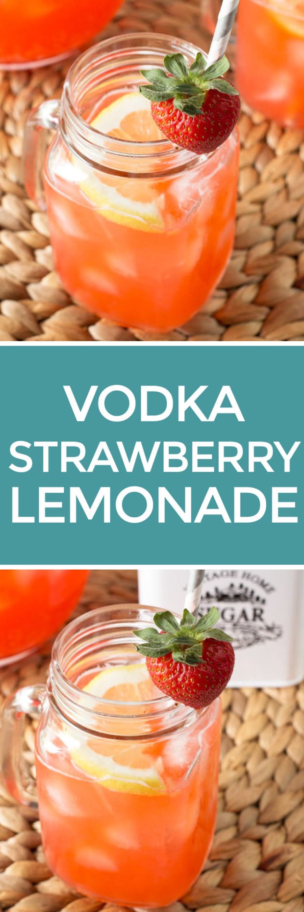 Vodka Strawberry Lemonade - Cake 'n Knife Vodka Strawberry Lemonade - Cake 'n Knife