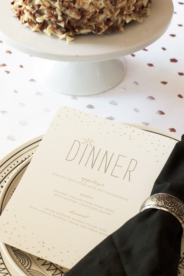 Dinner Parties with Minted | cakenknife.com