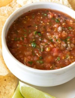 Charred Tomato Salsa | cakenknife.com