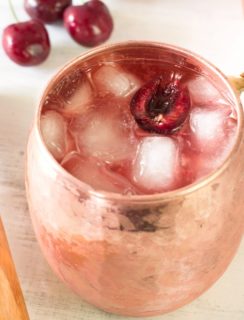 Very Cherry Moscow Mule | cakenknife.com