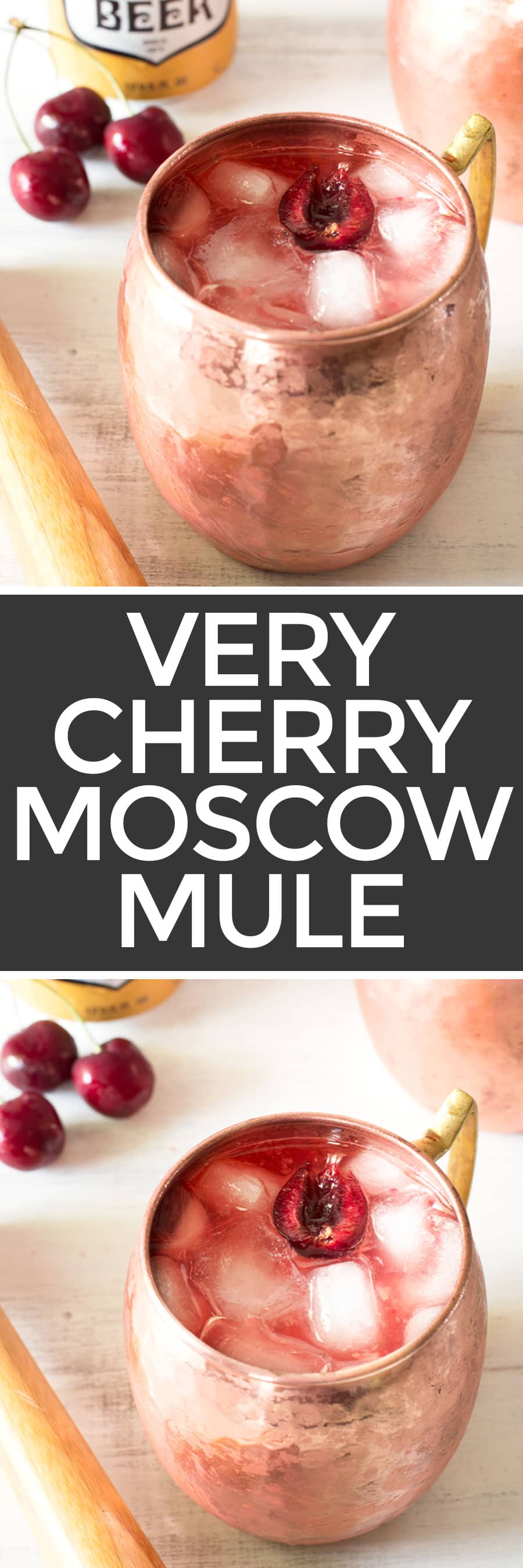 Very Cherry Moscow Mule | cakenknife.com