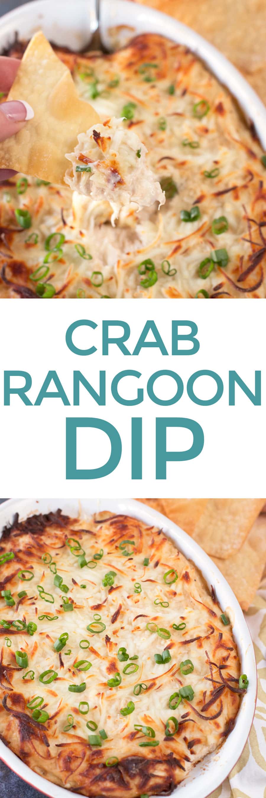 Crab Rangoon Dip with Crispy Won Ton Chips Cake 'n Knife