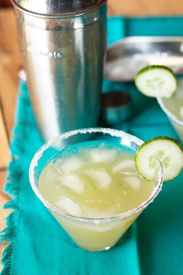 Cucumber Margarita | cakenknife.com