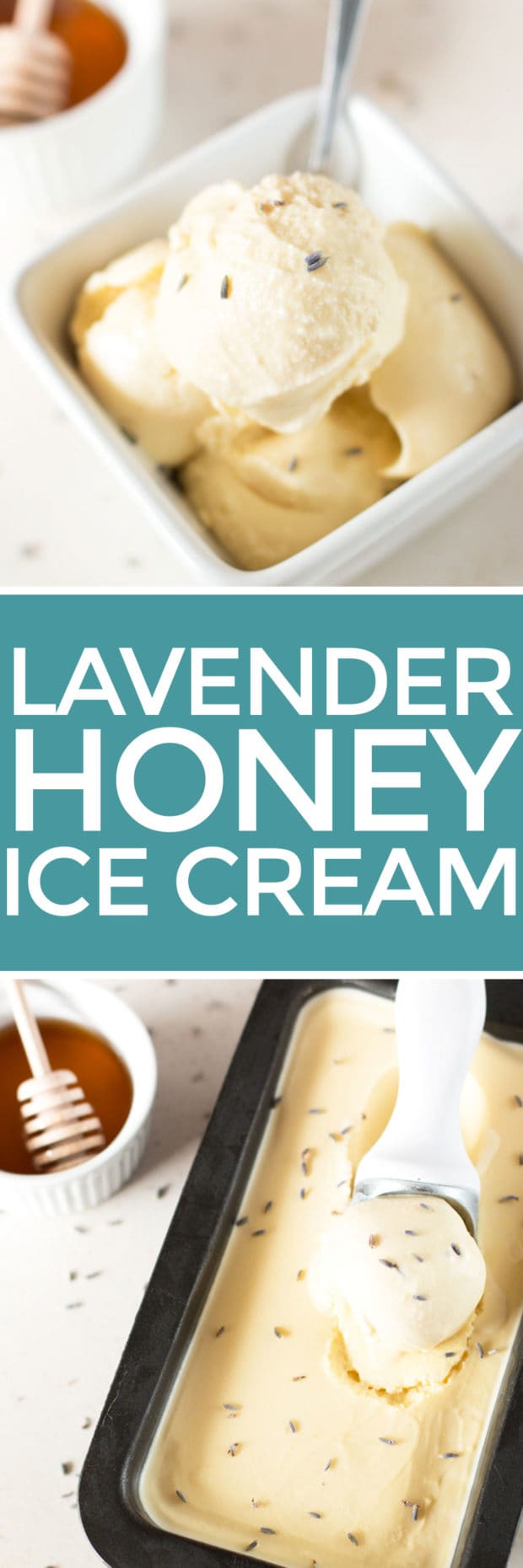 Lavender Honey Ice Cream + the Ultimate Ice Cream Sundae Giveaway