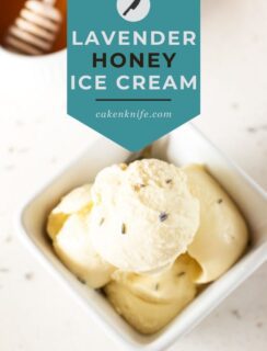 Lavender Honey Ice Cream Pinterest Image