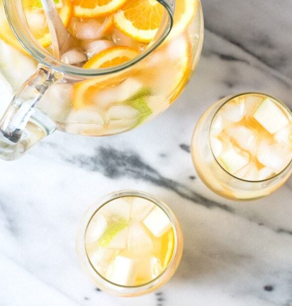 Pear Ginger White Sangria thumbnail