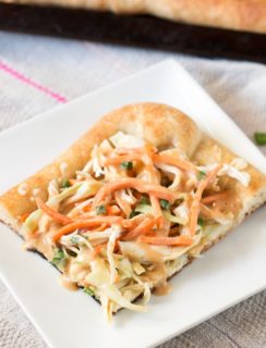 Thai Chicken Pizza | cakenknife.com