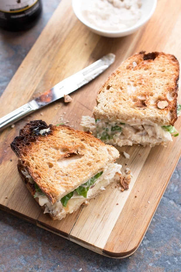 Chicken Caesar Sandwich | cakenknife.com