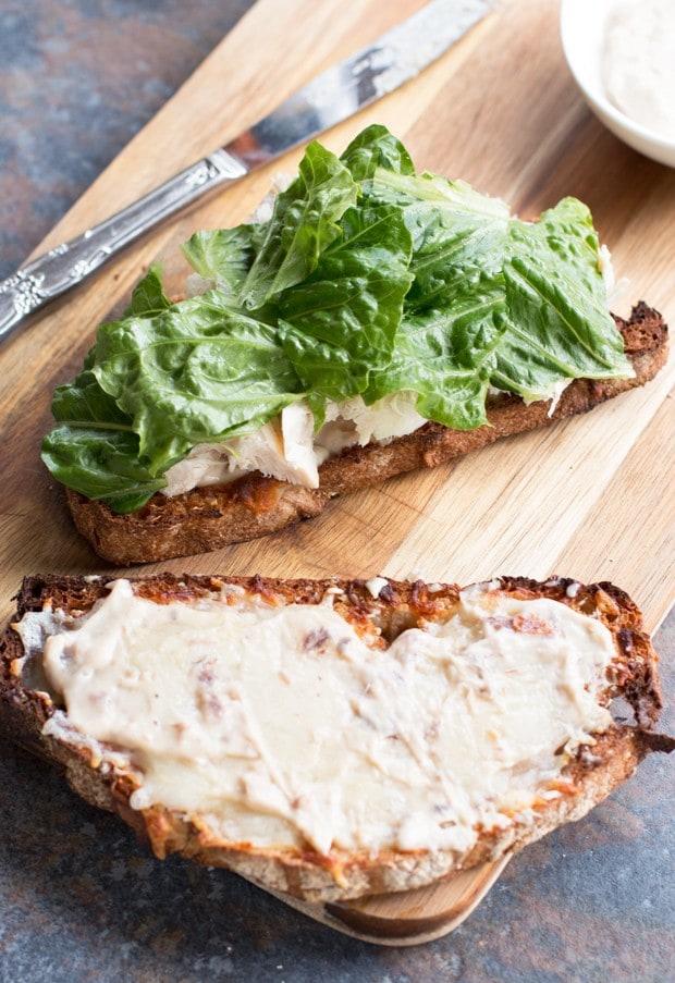 Chicken Caesar Sandwich | cakenknife.com