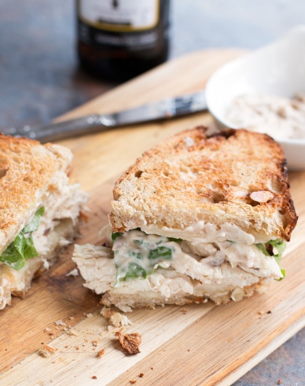 Chicken Caesar Sandwich | cakenknife.com