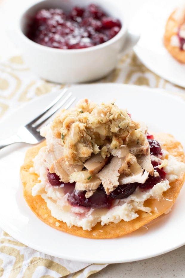 Thanksgiving Leftovers Tostadas | cakenknife.com