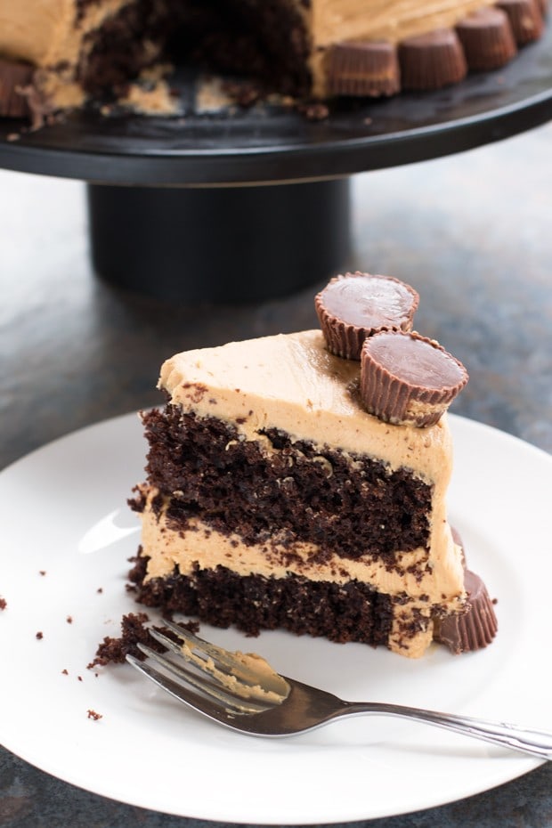 Peanut Butter Cup Overload Cake Recipe | cakenknife.com