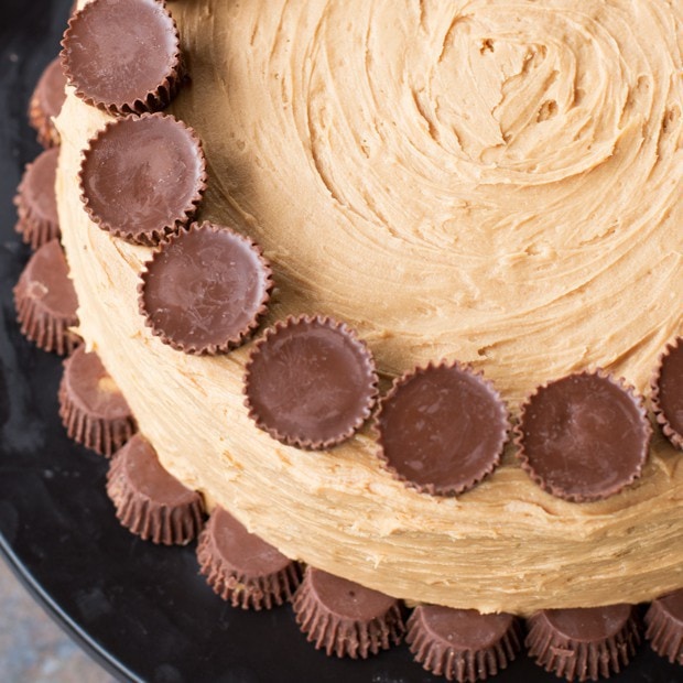 Peanut Butter Cup Overload Cake Recipe | cakenknife.com