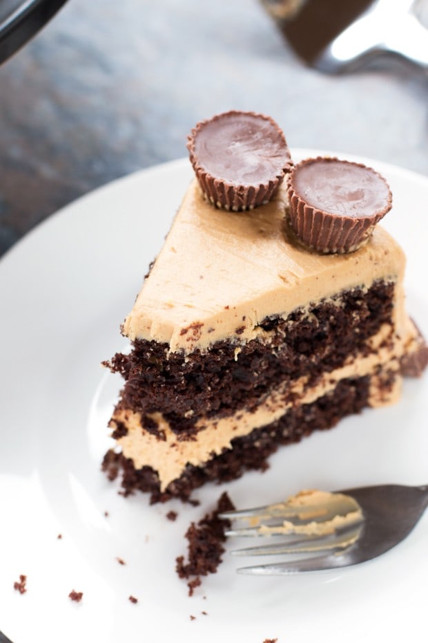 Peanut Butter Cup Overload Cake Recipe | cakenknife.com